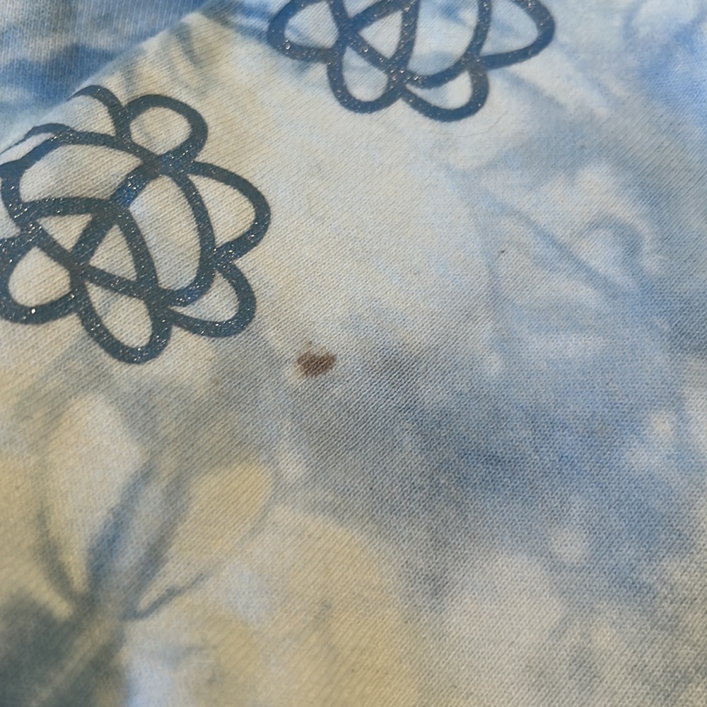 Petals and Peacocks Peace & Petals Blue Tie Dye Crewneck Sweatshirt - Picture 7 of 7